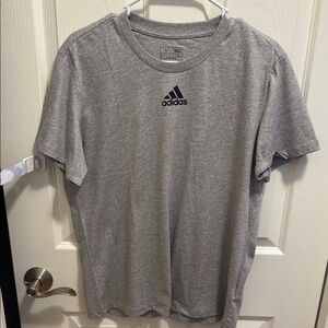 Plain Gray Adidas Tee